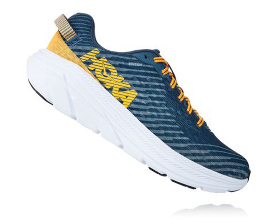 Hoka One One Running Shoes Mens Navy/White - Rincon - 39618XNIB